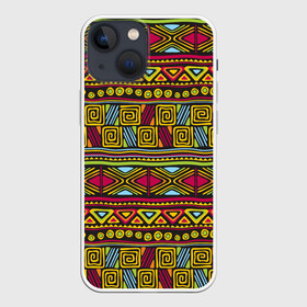 Чехол для iPhone 13 mini с принтом Этнический орнамент в Екатеринбурге,  |  | африка | геометрия | индия | орнамент | узор | этно