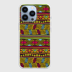Чехол для iPhone 13 Pro с принтом Этнический орнамент в Екатеринбурге,  |  | Тематика изображения на принте: африка | геометрия | индия | орнамент | узор | этно