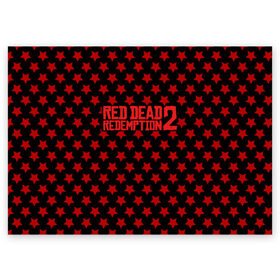 Поздравительная открытка с принтом Red Dead Redemption 2 в Екатеринбурге, 100% бумага | плотность бумаги 280 г/м2, матовая, на обратной стороне линовка и место для марки
 | Тематика изображения на принте: game | rdr2 | red dead redemption 2 | rockstar studios | игры