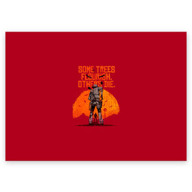 Поздравительная открытка с принтом Red Dead Redemption 2 в Екатеринбурге, 100% бумага | плотность бумаги 280 г/м2, матовая, на обратной стороне линовка и место для марки
 | dead | gamer | john | marston | rdr | red | redemption | rockstar | shooter | western | вестерн | джон | марстон | шутер