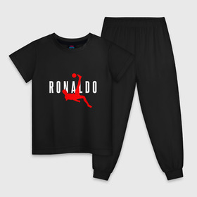 Детская пижама хлопок с принтом Ronaldo в Екатеринбурге, 100% хлопок |  брюки и футболка прямого кроя, без карманов, на брюках мягкая резинка на поясе и по низу штанин
 | champion | cr7 | cristiano | game | goal | italy | juventus | madrid | real | ronaldo | spain | team | буффон | гол | дибала | золотой мяч | игрок | испания | италия | криштиану | мадрид | португалия | реал | роналду | спорт | тренер | футбол | 
