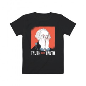 Детская футболка хлопок с принтом Джордж Вашингтон Facepalm в Екатеринбурге, 100% хлопок | круглый вырез горловины, полуприлегающий силуэт, длина до линии бедер | 