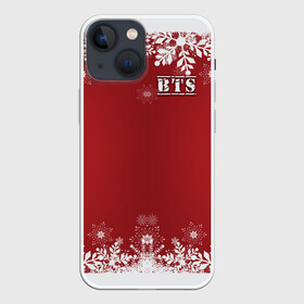 Чехол для iPhone 13 mini с принтом BTS праздничный в Екатеринбурге,  |  | bangtan boys | j hope | jimin | jin | jungkook | k pop | rm | suga | v | кей | поп