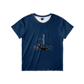 Детская футболка 3D с принтом Disenchantment. Do it в Екатеринбурге, 100% гипоаллергенный полиэфир | прямой крой, круглый вырез горловины, длина до линии бедер, чуть спущенное плечо, ткань немного тянется | Тематика изображения на принте: 