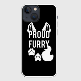 Чехол для iPhone 13 mini с принтом Proud Furry в Екатеринбурге,  |  | cute | fox | foxes | furry | ginger | proud | tail | гордость | забавная | лис | лиса | лисица | лисицы | лисичка | лисички | лисы | милая | рыжая | рыжие | смешная | фыр | хвост | хвосты