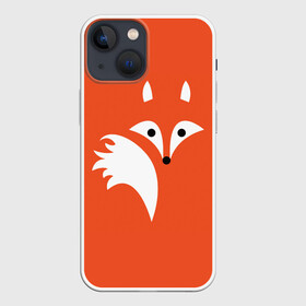 Чехол для iPhone 13 mini с принтом Лисичка в Екатеринбурге,  |  | cute | fox | foxes | ginger | tail | забавная | лис | лиса | лисица | лисицы | лисичка | лисички | лисы | милая | рыжая | рыжие | смешная | фыр | хвост | хвосты