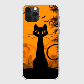 Чехол для iPhone 12 Pro с принтом Halloween в Екатеринбурге, силикон | область печати: задняя сторона чехла, без боковых панелей | аниме | ведьма | девушка | зомби | ирландия | кладбище | колдун | кости | кошки | летучие | луна | мертвец | мёртвые | монстры | мыши | ночь | оборотни | пауки | паутина | подарок | праздник | свет | свечи