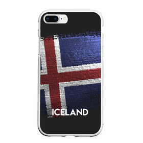 Чехол для iPhone 7Plus/8 Plus матовый с принтом Iceland(Исландия) в Екатеринбурге, Силикон | Область печати: задняя сторона чехла, без боковых панелей | iceland | urban | город | мир | путешествие | символика | страны | флаг