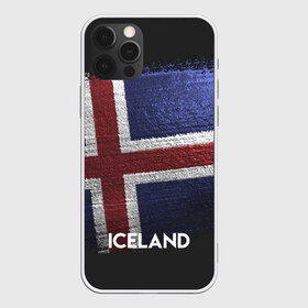 Чехол для iPhone 12 Pro Max с принтом Iceland(Исландия) в Екатеринбурге, Силикон |  | Тематика изображения на принте: iceland | urban | город | мир | путешествие | символика | страны | флаг