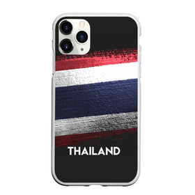 Чехол для iPhone 11 Pro матовый с принтом Тайланд(Thailand) в Екатеринбурге, Силикон |  | thailand | urban | город | мир | путешествие | символика | страны | таиланд | флаг