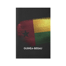 Обложка для паспорта матовая кожа с принтом Guinea-Bissau(Гвинея-Бисау) в Екатеринбурге, натуральная матовая кожа | размер 19,3 х 13,7 см; прозрачные пластиковые крепления | Тематика изображения на принте: urban | гвинея бисау | город | мир | путешествие | символика | страны | флаг