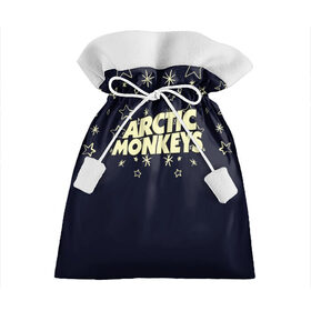 Подарочный 3D мешок с принтом Arctic Monkeys в Екатеринбурге, 100% полиэстер | Размер: 29*39 см | 