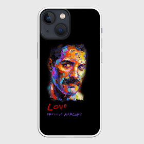 Чехол для iPhone 13 mini с принтом Фредди Меркьюри в Екатеринбурге,  |  | freddie mercury | queen | фредди меркьюри