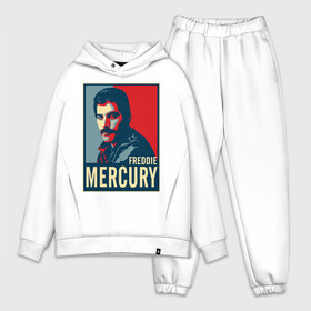 Мужской костюм хлопок OVERSIZE с принтом Freddie Mercury в Екатеринбурге,  |  | freddie mercury | queen | фредди меркьюри