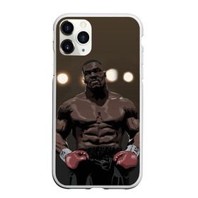 Чехол для iPhone 11 Pro матовый с принтом Myke Tyson_7 в Екатеринбурге, Силикон |  | myke tyson | бокс | боксер | железный майк | нокаут