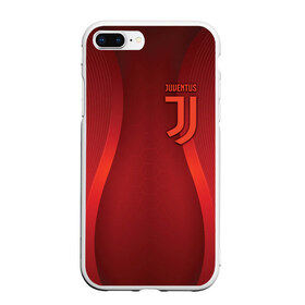 Чехол для iPhone 7Plus/8 Plus матовый с принтом Juventus new uniform в Екатеринбурге, Силикон | Область печати: задняя сторона чехла, без боковых панелей | club | football | juventus | белый | италия | клуб | форма | черный | ювентус