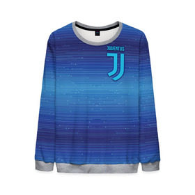 Мужской свитшот 3D с принтом Juventus new uniform в Екатеринбурге, 100% полиэстер с мягким внутренним слоем | круглый вырез горловины, мягкая резинка на манжетах и поясе, свободная посадка по фигуре | Тематика изображения на принте: club | football | juventus | белый | италия | клуб | форма | черный | ювентус