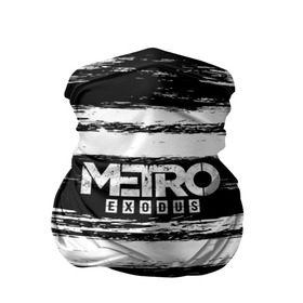 Бандана-труба 3D с принтом METRO: Exodus в Екатеринбурге, 100% полиэстер, ткань с особыми свойствами — Activecool | плотность 150‒180 г/м2; хорошо тянется, но сохраняет форму | 
