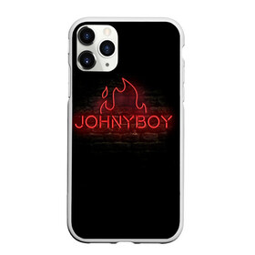 Чехол для iPhone 11 Pro матовый с принтом Johnyboy в Екатеринбурге, Силикон |  | johnyboy | денис василенко | джонибой