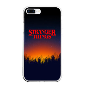 Чехол для iPhone 7Plus/8 Plus матовый с принтом STRANGER THINGS в Екатеринбурге, Силикон | Область печати: задняя сторона чехла, без боковых панелей | 011 | eleven | friends don t lie | netflix | stranger things | демогоргон | нетфликс | одиннадцатая | очень странные дела | сериалы