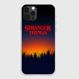 Чехол для iPhone 12 Pro с принтом STRANGER THINGS | ОЧЕНЬ СТРАННЫЕ ДЕЛА в Екатеринбурге, силикон | область печати: задняя сторона чехла, без боковых панелей | 011 | eleven | friends don t lie | netflix | stranger things | демогоргон | нетфликс | одиннадцатая | очень странные дела | сериалы