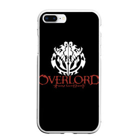 Чехол для iPhone 7Plus/8 Plus матовый с принтом Overlord в Екатеринбурге, Силикон | Область печати: задняя сторона чехла, без боковых панелей | albedo | momonga | overlord | shalltear | айнц ул гон | айнц ул гоун | альбедо | лорд момон | момон | момонга | назарик | оверлорд | повелитель | шалтир