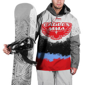Накидка на куртку 3D с принтом Eagles MMA в Екатеринбурге, 100% полиэстер |  | Тематика изображения на принте: khabib | ufc | борьба | грепплинг | дагестан | дзюдо | нурмагомедов | орёл | самбо | хабиб