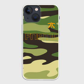 Чехол для iPhone 13 mini с принтом cs:go   Fnatic The Form (2018 2019) в Екатеринбурге,  |  | Тематика изображения на принте: 0x000000123 | camo | csgo | fnatic | ксго | фнатик