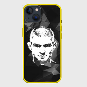 Чехол для iPhone 13 с принтом KHABIB NURMAGOMEDOV. в Екатеринбурге,  |  | abstract | geometry | khabib | khabib nurmagomedov | mma | sport | texture | абстракция | вектор | геометрия | кулак | мма | смешанные боевые искусства | спорт | текстура | хабиб | хабиб нурмагомедов