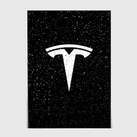 Постер с принтом TESLA SPACE в Екатеринбурге, 100% бумага
 | бумага, плотность 150 мг. Матовая, но за счет высокого коэффициента гладкости имеет небольшой блеск и дает на свету блики, но в отличии от глянцевой бумаги не покрыта лаком | brand | car | elon mask | space | tesla | авто | бренд | илон | илон маск | космос | маск | машина | тесла | тесла в космосе | электрокар