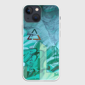 Чехол для iPhone 13 mini с принтом Euro в Екатеринбурге,  |  | graffity | street art | граффити | стрит арт