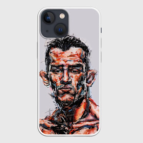 Чехол для iPhone 13 mini с принтом Tony Ferguson в Екатеринбурге,  |  | mma | ufc | арманн | бокс | борьба | джиу джитсу | кукуй | тони | фергюсон | эль | энтони