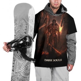 Накидка на куртку 3D с принтом Dark Souls в Екатеринбурге, 100% полиэстер |  | 3 | dark | darksouls | praise | soul | souls | the sun | дарк | души | мертвец | рыцарь | соул | соулс | тёмные