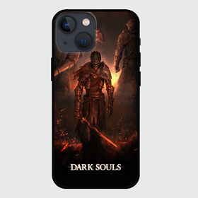 Чехол для iPhone 13 mini с принтом Dark Souls в Екатеринбурге,  |  | 3 | dark | darksouls | praise | soul | souls | the sun | дарк | души | мертвец | рыцарь | соул | соулс | тёмные