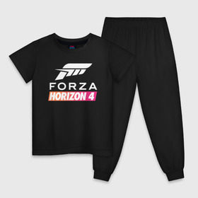 Детская пижама хлопок с принтом Forza Horizon 4 в Екатеринбурге, 100% хлопок |  брюки и футболка прямого кроя, без карманов, на брюках мягкая резинка на поясе и по низу штанин
 | auto | car | forza | game | horizon | mclaren | motorsport | race | авто | гонки | игра | машина