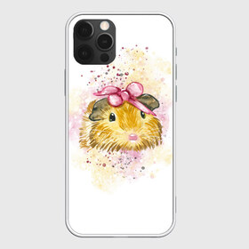 Чехол для iPhone 12 Pro Max с принтом Морская свинка акварелью в Екатеринбурге, Силикон |  | Тематика изображения на принте: акварель | грызун | милота | морская | свинка | хомяк