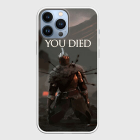 Чехол для iPhone 13 Pro Max с принтом YOU DIED в Екатеринбурге,  |  | action | dark | dark souls | died | dragon | game | games | japan | knight | rpg | souls | sword | you | дарк | дракон | драконы | души | игра | игры | мертв | меч | рпг | рыцари | рыцарь | соулс | темные | умер | щит | экшн | япония