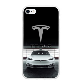 Чехол для iPhone 6/6S матовый с принтом TESLA в Екатеринбурге, Силикон |  | car | elon | motors | musk | tesla | авто | автомобиль | илон | кар | лого | маск | моторс | тесла | тэсла