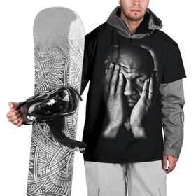 Накидка на куртку 3D с принтом Майк Тайсон в Екатеринбурге, 100% полиэстер |  | Тематика изображения на принте: бокс | боксер | знаменитости | спорт | стиль | тайсон | тренд