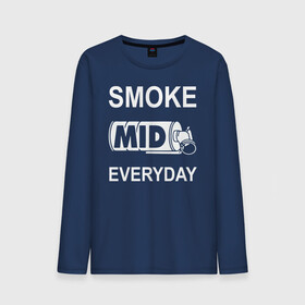 Мужской лонгслив хлопок с принтом Smoke mid everyday в Екатеринбурге, 100% хлопок |  | anarchist | balkan | blake | counter | cs:go | fbi | gign | gsg 9 | idf | pirate | sas | seal | strike | swat | анархисты | балканы | граната | день | дым | каждый | контра | контрудар | пираты