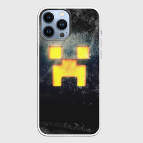 Чехол для iPhone 13 Pro Max с принтом BLACK Creeper в Екатеринбурге,  |  | craft | creeper | enderman | mine | minecraft | miner | online | skeleton | sword | tnt | world | zombie | динамит | зомби | игра | игры | кирка | крипер | майнер | майнкрафт | меч | мир | онлайн | скелетон