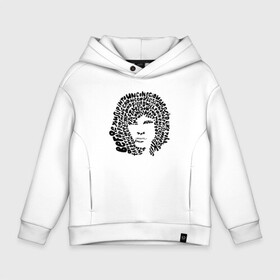 Детское худи Oversize хлопок с принтом Jim Morrison в Екатеринбурге, френч-терри — 70% хлопок, 30% полиэстер. Мягкий теплый начес внутри —100% хлопок | боковые карманы, эластичные манжеты и нижняя кромка, капюшон на магнитной кнопке | Тематика изображения на принте: jim morrison | the cristal ship | the doors | джим моррисон | доорз