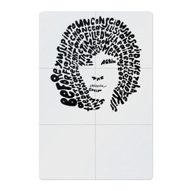Магнитный плакат 2Х3 с принтом Jim Morrison в Екатеринбурге, Полимерный материал с магнитным слоем | 6 деталей размером 9*9 см | jim morrison | the cristal ship | the doors | джим моррисон | доорз