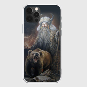 Чехол для iPhone 12 Pro Max с принтом Велес в Екатеринбурге, Силикон |  | ethnic | folk | runes | slav | велес | медведь | руны | русь | славяне | фолк | фольклор | этника | этно | язычество
