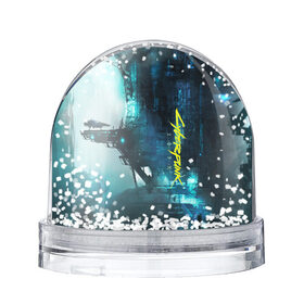 Снежный шар с принтом Cyberpunk 2077 в Екатеринбурге, Пластик | Изображение внутри шара печатается на глянцевой фотобумаге с двух сторон | 2077 | cd projekt red | cyberpunk | cyberpunk 2077 | game | арт | будущее | видеоигра | игра | киберпанк 2077 | киборг | киборги