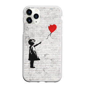Чехол для iPhone 11 Pro Max матовый с принтом Бэнкси Девочка с Шаром в Екатеринбурге, Силикон |  | art | balloon | banksy | culture | girl | graffity | heart | hearts | red | арт | бэнкси | граффити | девочка | девочка с шаром | красный | красным | культура | сердечки | сердечко | сердце | стрит | шар | шарик | шариком