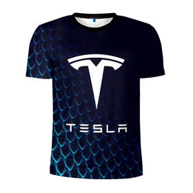 Мужская футболка 3D спортивная с принтом Tesla Motors в Екатеринбурге, 100% полиэстер с улучшенными характеристиками | приталенный силуэт, круглая горловина, широкие плечи, сужается к линии бедра | Тематика изображения на принте: auto | car | cars | coil | electro | elon | future | logo | moto | motors | musk | pixel | tesla | авто | автомобили | автомобиль | будущее | илон | лого | логотип | маск | мото | моторс | символ | тесла | электричество | электро