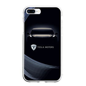 Чехол для iPhone 7Plus/8 Plus матовый с принтом Tesla Model 3 в Екатеринбурге, Силикон | Область печати: задняя сторона чехла, без боковых панелей | auto | car | cars | coil | electro | elon | future | logo | moto | motors | musk | pixel | tesla | авто | автомобили | автомобиль | будущее | илон | лого | логотип | маск | мото | моторс | символ | тесла | электричество | электро