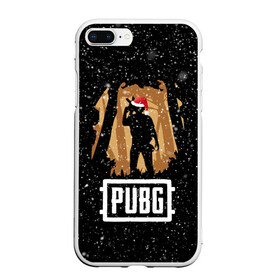 Чехол для iPhone 7Plus/8 Plus матовый с принтом Новогодний PUBG в Екатеринбурге, Силикон | Область печати: задняя сторона чехла, без боковых панелей | Тематика изображения на принте: 2019 | 2020 | 2021 | chicken | dinner | game | games | new | pubg | winner | year | год | игра | игрок | игры | новогодний | новый | пабг | подарки | подарок | праздник | рождество | сковорода | сковородка | шапка | шапочка