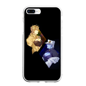 Чехол для iPhone 7Plus/8 Plus матовый с принтом JoJos Bizarre Adventure в Екатеринбурге, Силикон | Область печати: задняя сторона чехла, без боковых панелей | bizarre adventure | jojo | jojo no kimyou na bouken | jojos bizarre adventure | джоджо | невероятное приключение джоджо